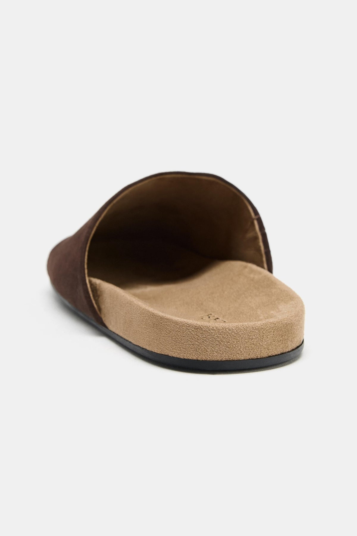 FLAT LEATHER MULES